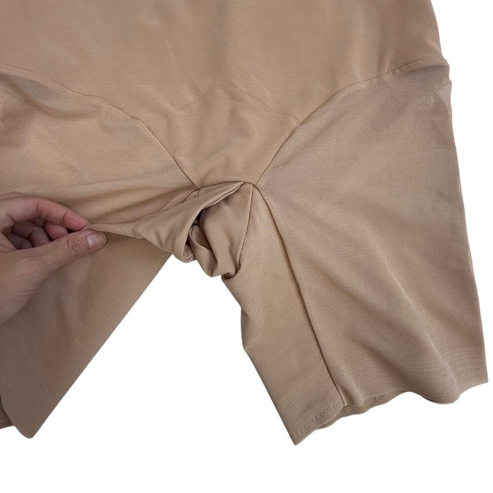 Honeylove SuperPower Mid Thigh Bodysuit Shapewear Nude XL - Picture 3 of 15